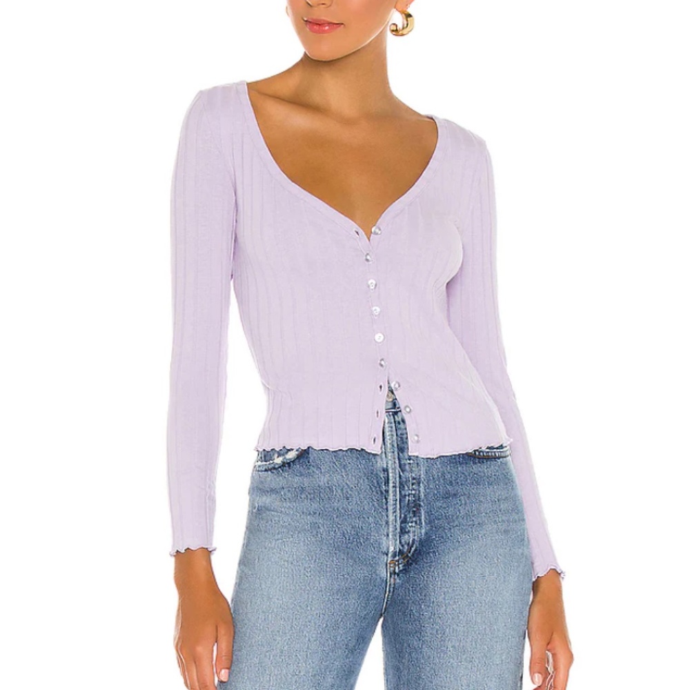 Superdown Nina Button Top / Cardigan